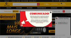 Desktop Screenshot of gbgpneus.com.br